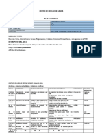 PLAN ACADEMICO I PARCIAL CIVICA 9° Grado