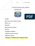 Trabajo 1 Probabilidad Combinatoria