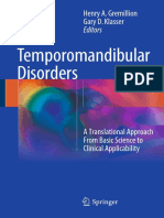 Temporomandibular Disorders - A Translational Approach From Basic Science To Clinical Applicability PDF
