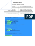 Present Perfect Continuous - Environment Vocabulary