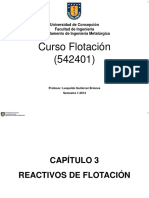 Capitulo 3 - Reactivos de Flotacion