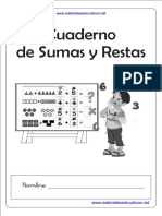 CUADERNILLO Sumas y Restas-Me PDF