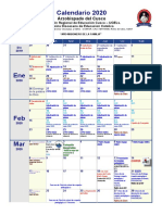 plan-Calendario-Semanal-2020-ODEC-CUSCO 14 Febrero