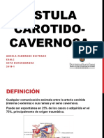 Fistula Carotidocavernosa + Caso Clinico