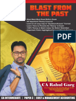 CA Inter Cost Blast From The Past PDF