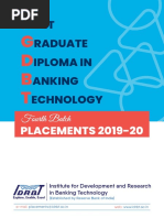 PGDBT Placements (2019-20) PDF