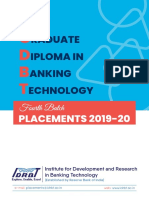 PGDBT Placements 2019-20