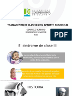 Tto para Clase III - Aparatos Funcionales