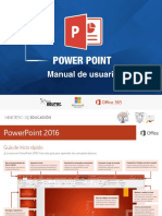Manual de Usuario Power Point