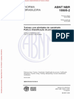 NBR 15505-2 Caminhada Classificação Percursos PDF