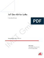 IoT DevKit For LoRa QuickStartGuide V1 0 PDF
