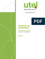 Desarrollo Sustentable - C - Semana - 1 - Evidencia de Aprendizaje