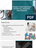 Vivi-Teknik Flebotomi Pada Neonatus, Pediatrik Dan Geriatrik