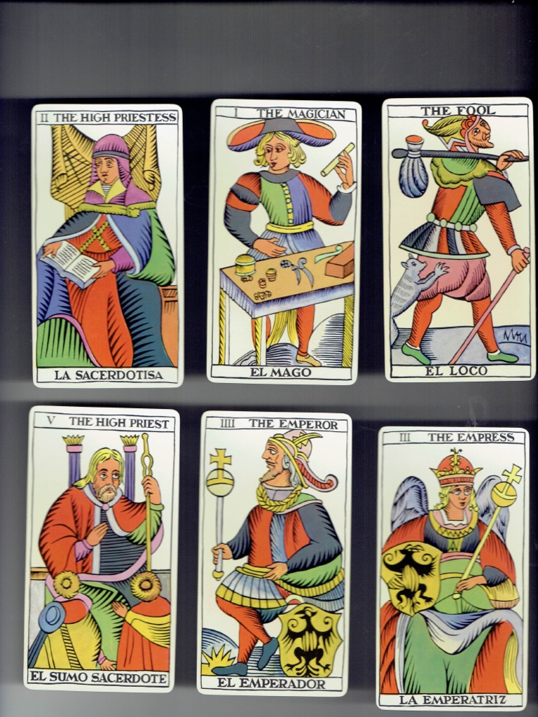 Tarot Marsella para Imprimir | PDF