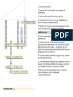 Crucigrama Investigación en La Web Dilia Diaz