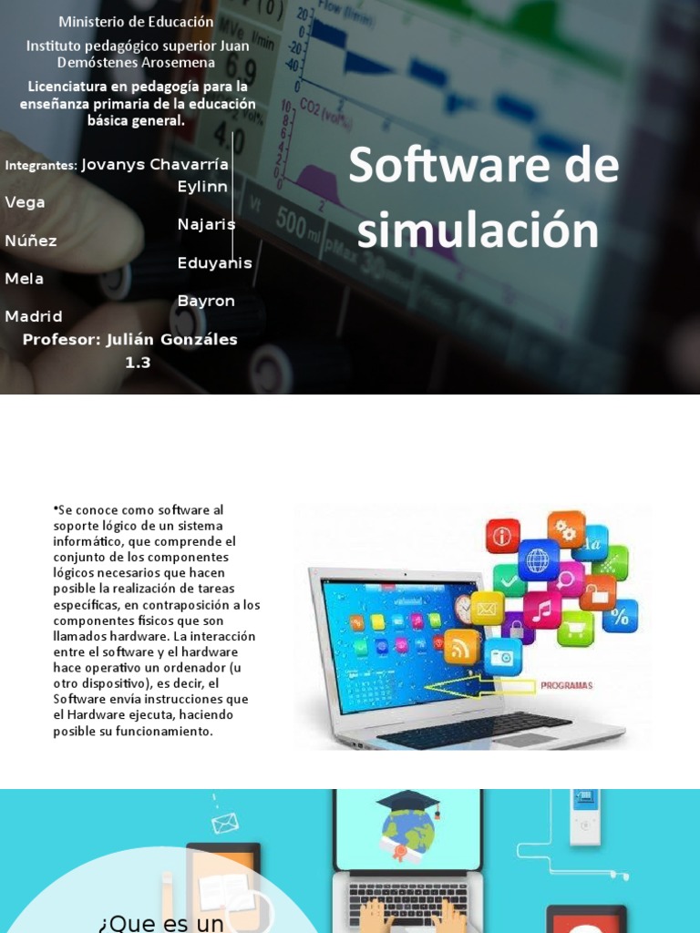 Ejemplos de Software Educativo Simulador | PDF | Software | Simulación