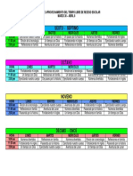 Horarios Bachillerato Marzo 30