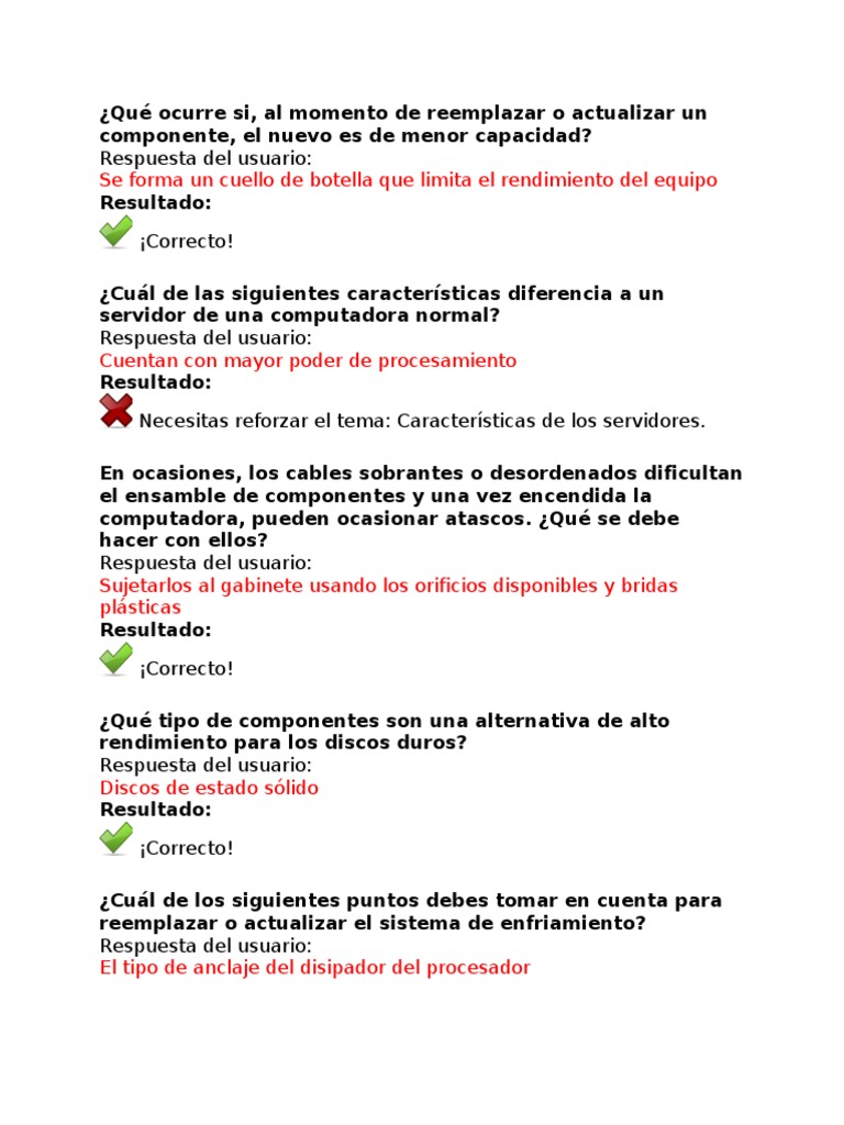 Como Saber Si Mi Procesador Hace Cuello De Botella Leccion 1 Nivel 4 | PDF | Servidor (Computación) | Hardware de la  computadora