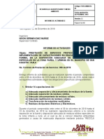 Informe de Actividades