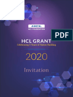 E-Invitation Card - HCL Grant 2020 - R - 1