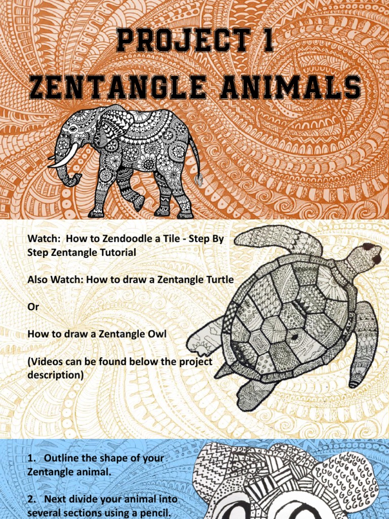 5th Week 2 Zentangle Pdf