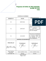 DC-015 Programa Estilos de Vida Saludable v.02