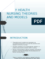 TM - 1 Family Health Nursing Theories and Models