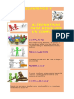 Infografia Resolucion de Conflictos