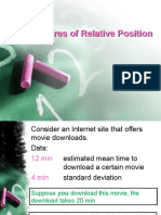 Measures of Relative Position and Standard Scores