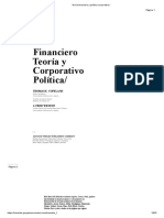 Teoría Financiera y Política Corporativa