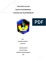 Makalah Dasar Telekomunikasi (Rizqi Amalia Burhan - 03320190066) PDF