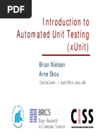 Introduction To Automated Unit Testing (Xunit)