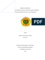 Tugas Metode Penelitian Wanda (Proposal) PDF