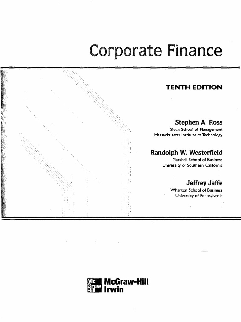 Corporate Finance Overview and Analysis | PDF | Capital Asset Pricing ...