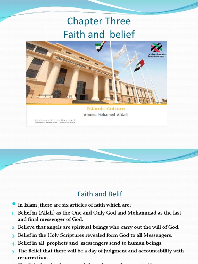 The Six Articles of Faith: Exploring Core Islamic Beliefs Through the ...