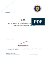 Securitatea in Retelele Sociale Si Controlul Parental PDF