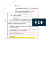 Scope For Traffic Study