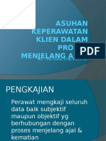 2. Askep menjelang ajal