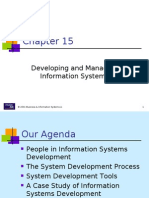 Developing and Managing Information Systems