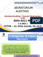 TTM - 1 (Akuntansi Dan Auditing - Prosedur Perencanaan Audit)