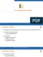COSA A Gentle Introduction To SEM Slides Handout PDF