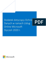 MicrosoftOnlineServicesDPA (Polish) (January2020) (CR)