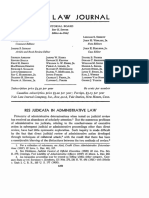 Res Judicata in Administrative Law PDF