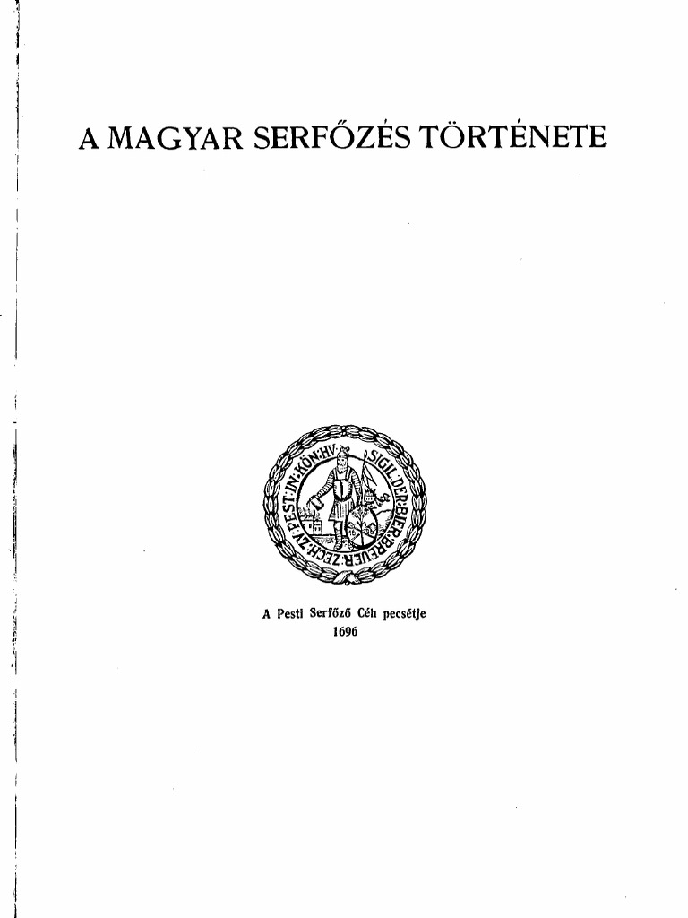 A Magyar Serfozes Tortenete Ii Pdf