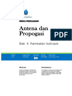 MODUL ANTENA ISOTROPIK