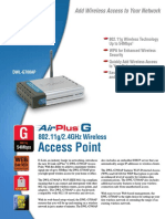 DWL-G700 Router PDF