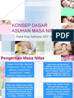 KONSEP DASAR ASUHAN MASA NIFAS