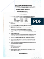 SOAL UMPN 2017 Polinema Rekayasa PDF