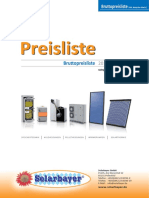 Preisliste 2018 Endkunde PDF