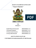 UAS Kelompok 7 - REGRESI MAJEMUK - Analisis Kuantitatif